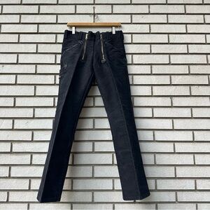 FHB Germany Black Zunft Carpenter Pants Double Zip Workwear Tradesman Size 44